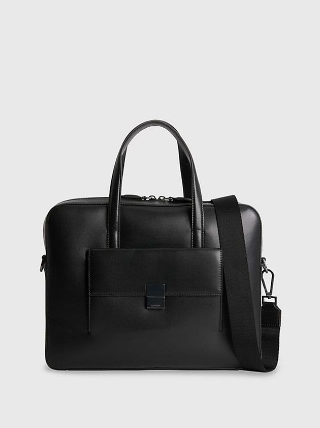 Calvin Klein USA Recycled Laptop Mens Bag Black 2840315-YP